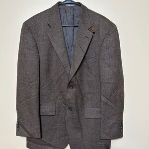 Oscar de la Renta Dark Brown Sport Coat